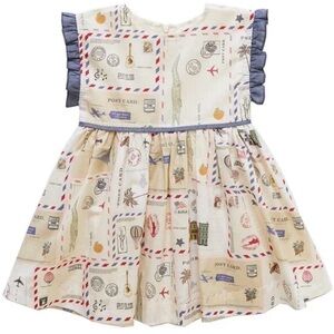 Pink Chicken Nell Dress— Vintage Postcards